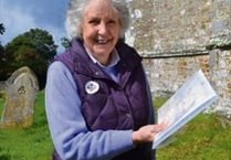 Lapford visit for Devon Historic Churches Trust organiser