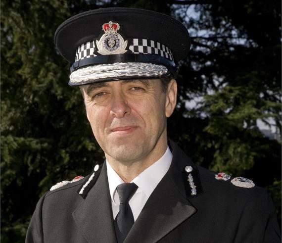 Chief Constable Shaun Sawyer.