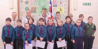 First Lapford Scout Group Investiture Evening