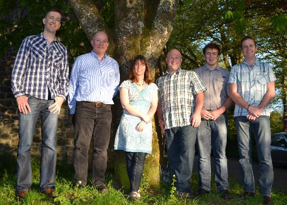 Members of the Dartmoor Pixie Band, which will perform at the Dartmoor Folk Festival.
