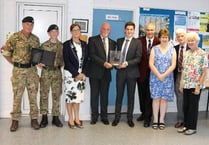 Crediton teenager, Tom, recognised for his service to the community
