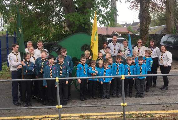Attendees at this year’s St George’s Day celebrations.