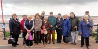 Weather not the best, but Sidmouth trip enjoyed by Lapford Over 60’s