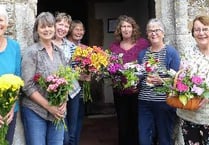 Country Flower Festival at St James’ Church, Bondleigh and a concert with ‘Mariners Away’
