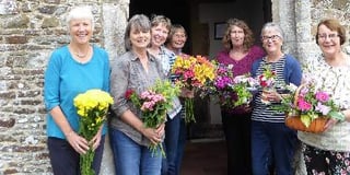 Country Flower Festival at St James’ Church, Bondleigh and a concert with ‘Mariners Away’