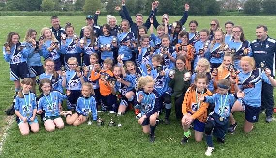 All the Crediton Youth Girls at final’s day.