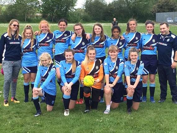 Crediton Youth Under 14’s Girls.