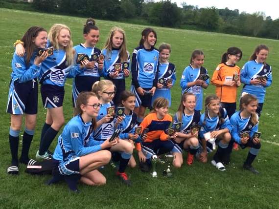 Crediton Youth Under 12’s Girls.