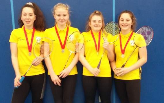 The KS3 Girls County Champions from Chulmleigh.