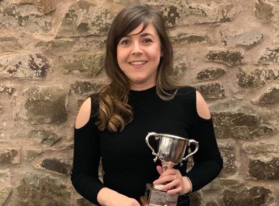 Chloe Salter of Kirton Krackers was the Player of the Year winner; Chloe is the third lady to pick up this trophy since 1975/76 and there have only been two ladies placed as runners-up in that time.