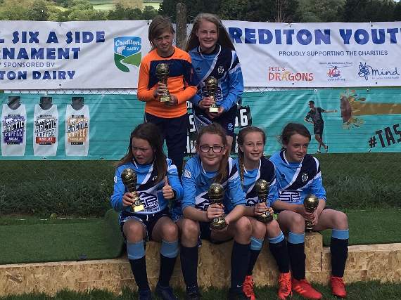 Crediton Youth Under 12’s Girls A were the winners against Plympton.