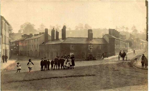 The corner of East Street and Charlotte Street in the early 1900s.