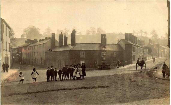 The corner of East Street and Charlotte Street in the early 1900s.