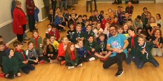 Mid Devon Scout Group hosts Cubs tea party at Bow Village Hall