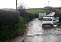How Storm Dennis caused issues in the Crediton area