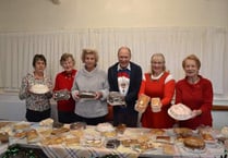 Christmas Fair raised £1,033 for Newton St Cyres Parish Church