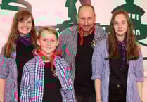 Wind and rain failed to dampen spirits at Dartmoor Folk Festival