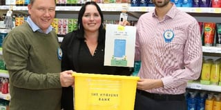 Louise launches The Hygiene Bank in Crediton