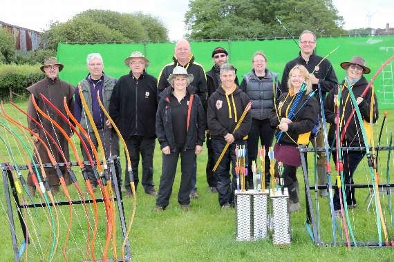 Kyrton Archers offered everyone the chance to have-a-go at archery. AQ 1999