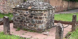 Historic well in Crediton park damaged