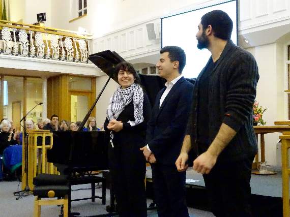 Iyad and Lourdina will perform in Crediton on June 28.