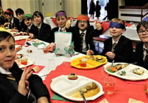 Christmas celebrations went well at Crediton’s Queen Elizabeth’s School