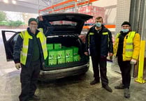 Crediton businesses thanked for helping others