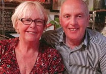 Golden day for Crediton couple, David and Marilyn