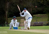 Cricket is back at Sandford and it snowed!