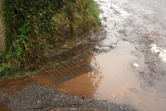 Blocked drains causing issues at New Buildings