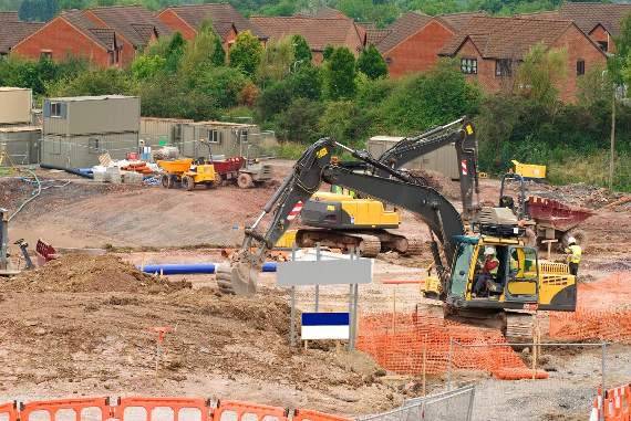 Photos of new homes and housebuilding in Devon.