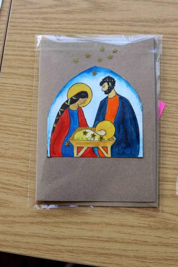 The Adult winner of the Christmas Card competition was Sarah Pressland. AQ 0060