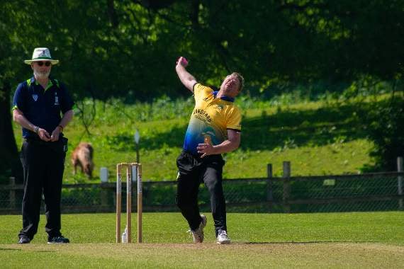 Trevor Anning was not out with 53 from 47 balls.