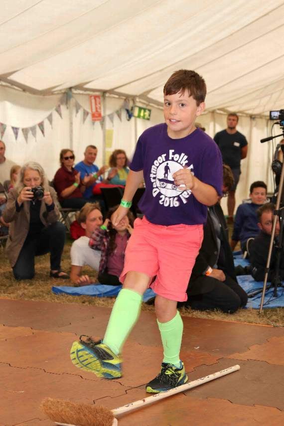 Stanley Frangleton was winner of the Dartmoor Broom Dance competition in 2018.