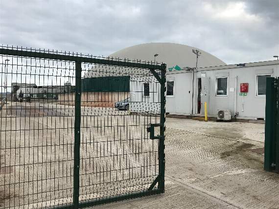 Enfield Farm Anerobic Digester at Clyst St Mary.