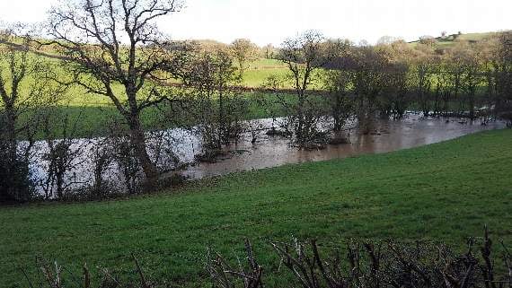 Dowrich Bridge area at Sandford by Mike Brett.
