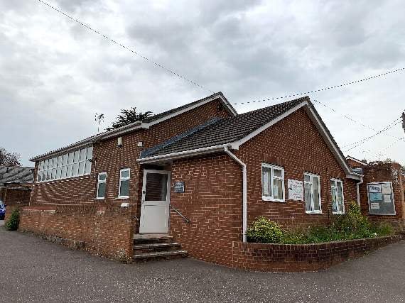The Age Concern Centre in Deep Lane, Crediton.