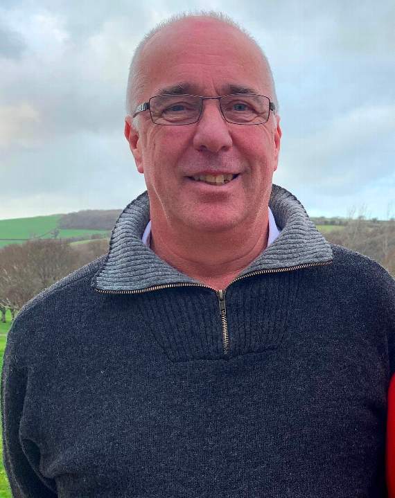 Colin Beardwell, winner of Division Two.