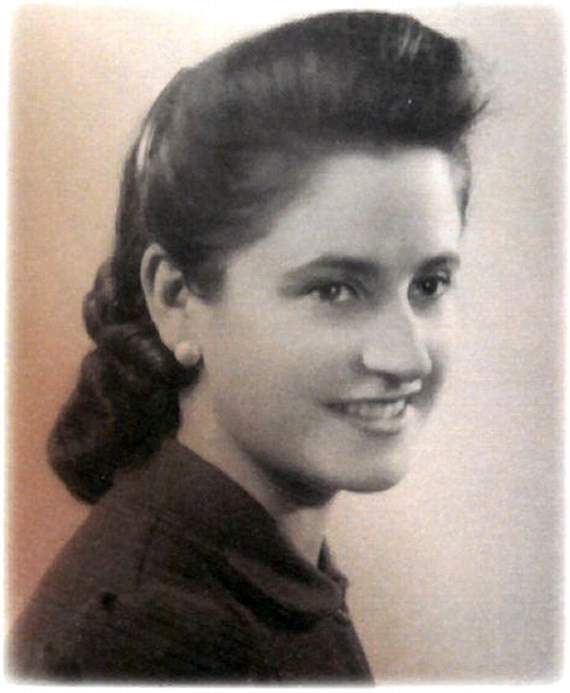 Enid Keast in her younger days.