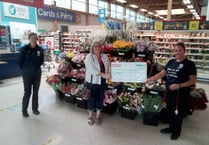 Tesco customers and colleagues contribute to Crediton caring community groups