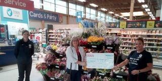 Tesco customers and colleagues contribute to Crediton caring community groups