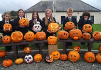 Chulmleigh College pupils show creativity in pumpkin carving spectacle!