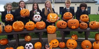 Chulmleigh College pupils show creativity in pumpkin carving spectacle!