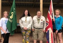 New Scout Leader invested - but more volunteers wanted