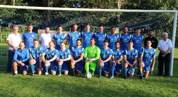 Dolphin Stairlifts (Southwest) Ltd is thanked for Crediton AFC sponsorship