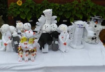 Ann kept herself busy during lockdown with lots of craftwork