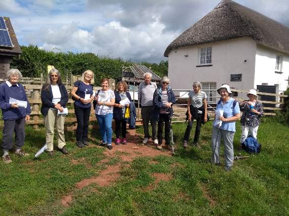 Backs Barn on the Great Park walk by Tony Gale.