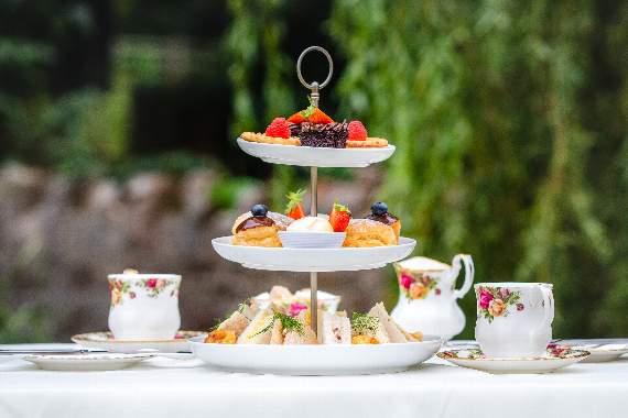 High Tea at Bickleigh Mill looks very inviting.