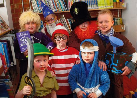 Pupils book in for dressing up fun