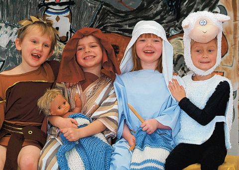 Blanket coverage for the school Nativity